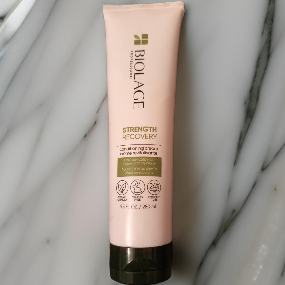 NEW Biolage Strength Recovery Conditioning Cream, 9.5 fl oz